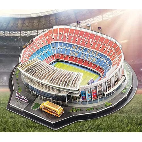 3D Puzzle - NOU Camp Stadium - Barcelona FC … : : Jeux et Jouets