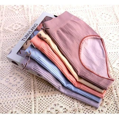 product_image_name-Generic-Lot De 5 Slips Pour Femmes, Slips En Coton Extensible, Slips Antibactériens-5