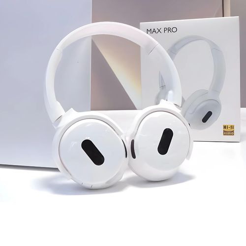 product_image_name-Generic-Ecouteur MAX PRO Casque Bluetooth Audio Sans Fil Blanc-2