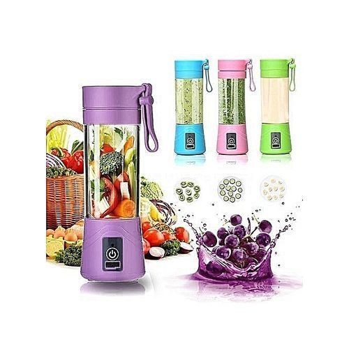 product_image_name-Generic-Mini Blender - Portable Et Rechargeable - Violet-1
