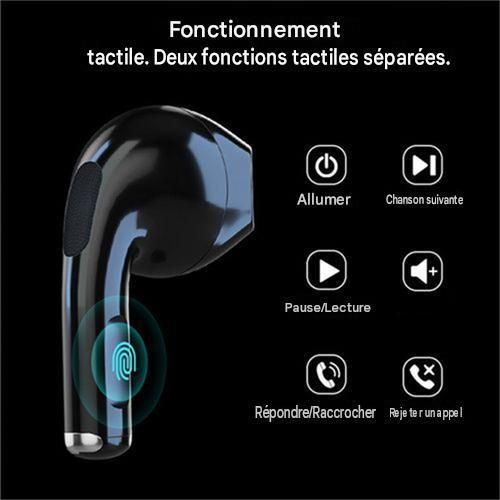 Generic Écouteurs de sport sans fil Pro6 Bluetooth 5.3 - image 8