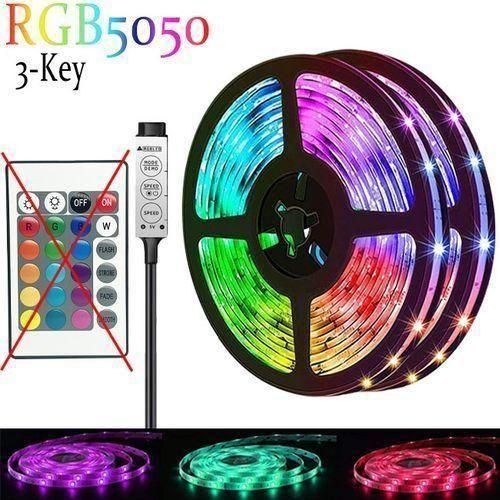 product_image_name-Generic-Bande LED 5M RGB avec contrôle filaire à 3 touches pour fête-1