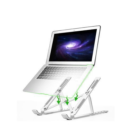 product_image_name-Generic-Support Pour Ordinateur Portable Réglable En  D'aluminium Pliable Et Portable-1