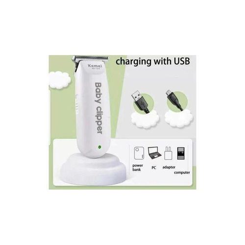 product_image_name-Kemei-Tondeuse Electrique Portable Pour Bébé & Enfants - Rechargeable & Silencieux-4