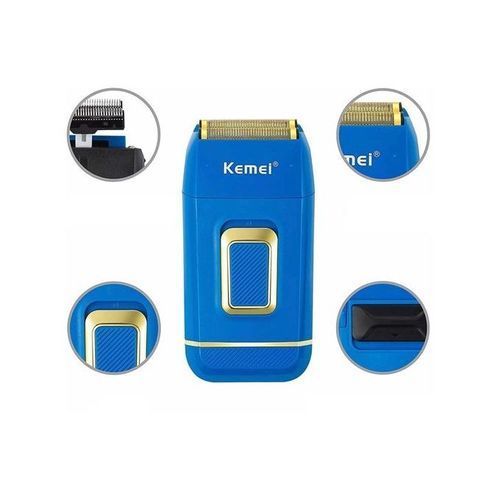 product_image_name-Kemei-Rasoir électrique Pour Hommes - Kemei KM-2031 -Bleu-3