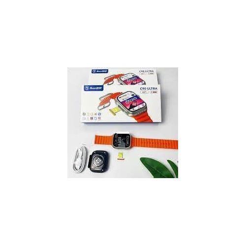 product_image_name-Generic-Montre intelligente C90 MAX 4G Android 3 paires avec carte SIM Prise en charge de Google Play Toutes les applications comme un téléphone dans votre main + 2 caméras pour prendre des photos -2