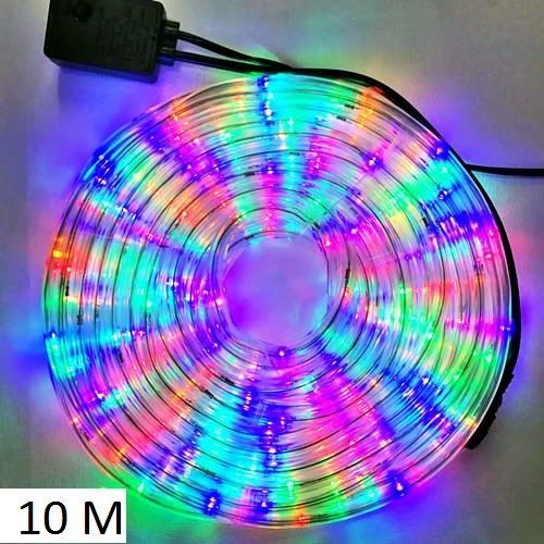 Generic Guirlande lumineuse multicolore 10m LED, 220V à prix pas