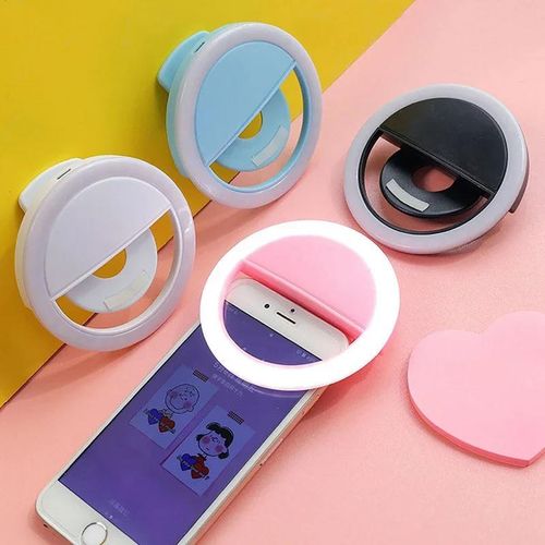 Selfie Ring Light, lampe de téléphone, LED sur Ring Light, éclairage de  niveau 3 pour photos