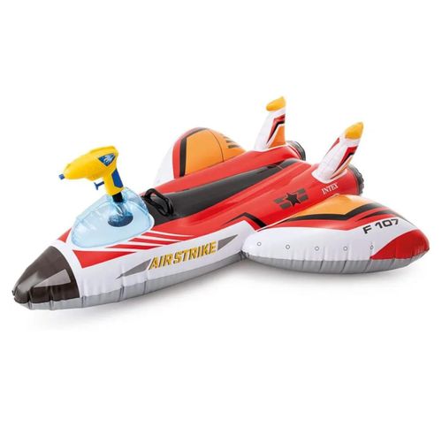 Generic Bouée gonflable avion à chevaucher plus pistolet piur enfants - image 5