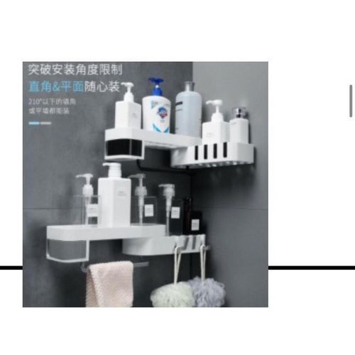 product_image_name-Generic-Étagère De Douche Multifonction - Blanc-6