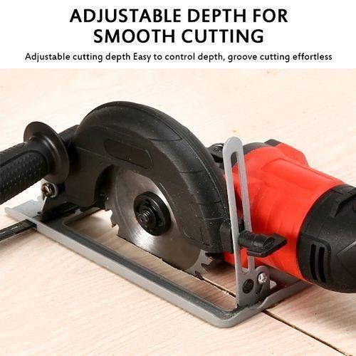 Generic Meuleuse D'angle Machine De Découpe Convertisseur + Cadeau Lame De Scie×7 - image 2