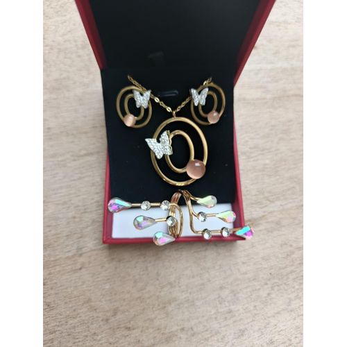 product_image_name-Bijou-COMPLET BIJOUX  (Chaine + Boucle d'Oreilles + Bague + coffret)-1