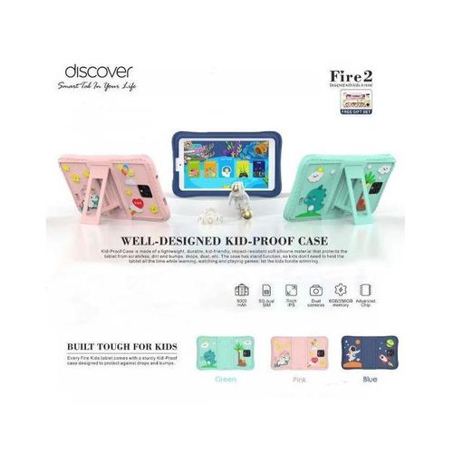 Generic Discover Fire 2 - Tablette éducative pour enfants 7 pouces - 6 Go RAM - 256 Go - image 4
