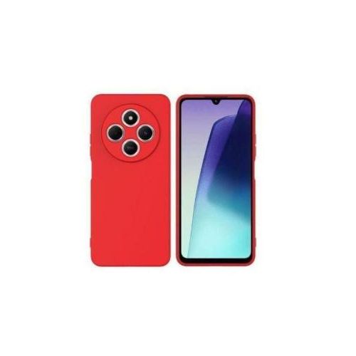 Generic Coque Silicone Compatible POUR REDMI 14 C Avec Antichoc - ROUGE