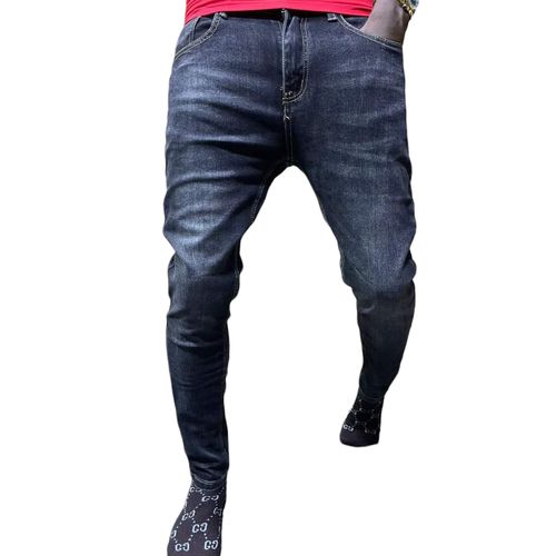 product_image_name-Fashion-Pantalon Jeans - Homme - Noir-1