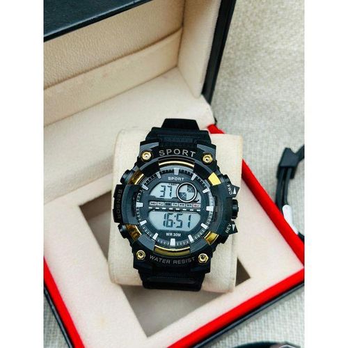 product_image_name-Generic-Montre numérique unisexe Multifonctionnelle, Montres de sport pour homme et femme-2