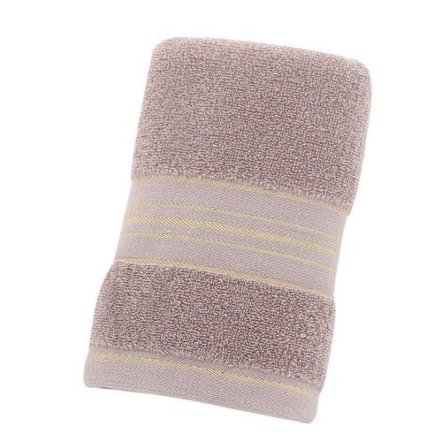 product_image_name-Generic-Lot de 4 serviettes de toilette en coton jacquard à fil doré, épaisses, douces et absorbantes-3