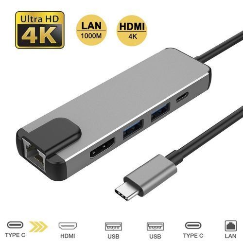 Hub USB C, adaptateur hub de type C, accessoires pour MacBook Pro