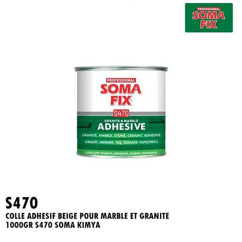 product_image_name-Somafix-Colle Adhesif Beige Pour Marble Et Granite 1000Gr S470 Soma Kimya-1