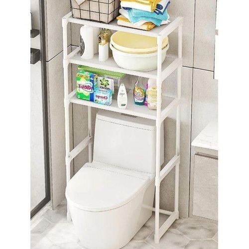 product_image_name-Generic-Étagère De Rangement à 3 Niveaux Pour Salle De Bain, Sur Support De Toilettes, Pour Machine à Laver-2