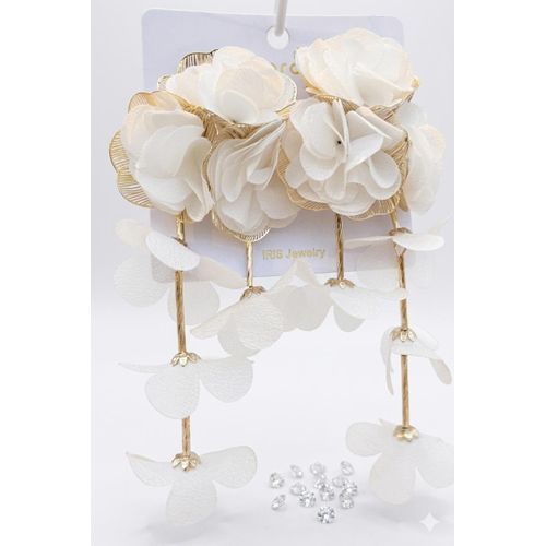 product_image_name-Fashion-Boucles d'Oreilles "Cascade de Fleurs Royales" - Pétales Satinés-2