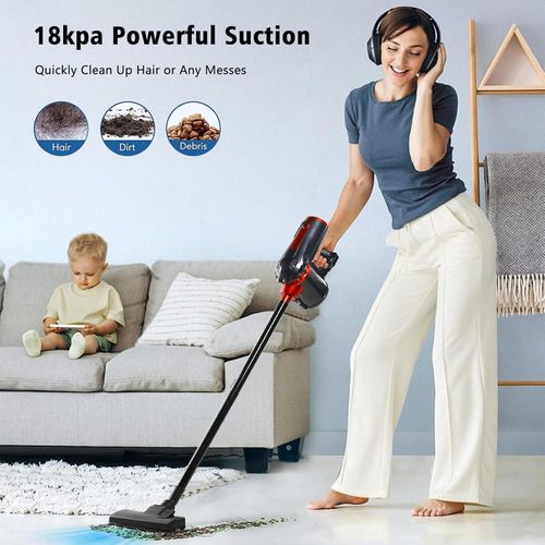 product_image_name-Sonifer-Aspirateur silencieux filaire léger, 18 000 Pa, aspiration verticale uTRA puissante -4