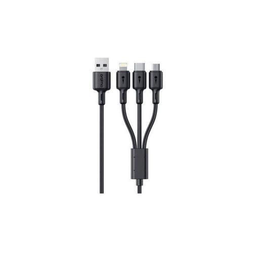 Oraimo Câble 3IN1 - LIGHTNING (iPhone) - MICRO USB - Type-C