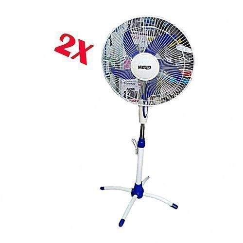 Generic 2 Puissants Ventilateurs - Puissance 100 W
