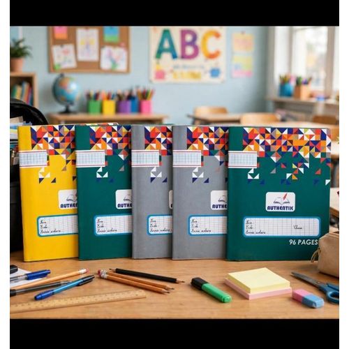 Generic Lot de 10 cahiers de 100p authentik petit format