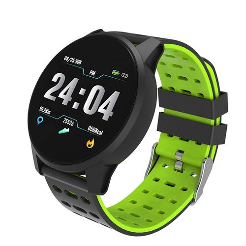 Fashion Montre Connectée - Bluetooth - Noir / Vert - image 8