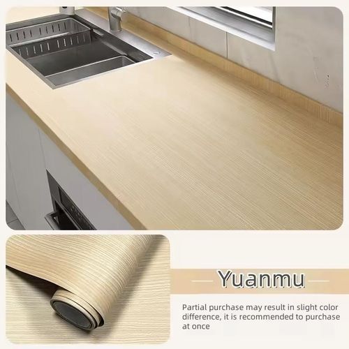 product_image_name-Generic-Autocollant mural en vinyle imperméable, Résistant aux hautes températures et aux chocs, Papier peint en marbre auto-adhésif en PVC, Décoration intérieure, meubles, cuisine, salle de bain-0.6*10m-4