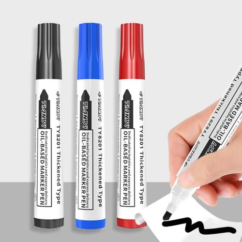 STYLO Lot de 3 couleurs de marqueur permanent. - image 5