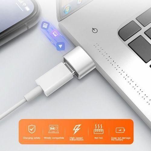 product_image_name-MAIDAOFZ-2 pièces, Adaptateur USB vers Type C OTG, convertisseur USB USB-C mâle vers Micro USB type-c femelle connecteur USBC OTG-01-3