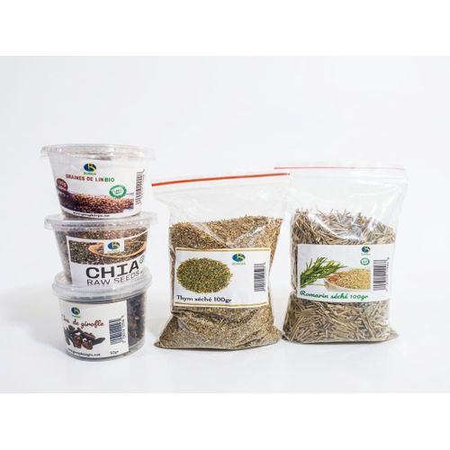 Generic Romarin + thym + chia + lin + clou de girofle