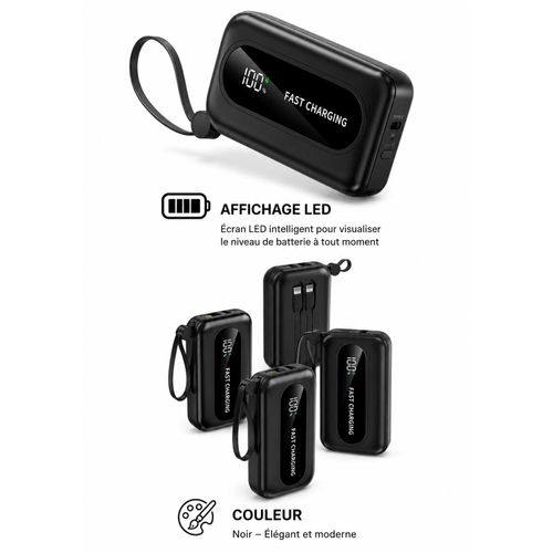 Generic Batterie Externe Power Bank 20 000 mAh