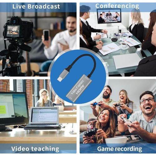 Generic Carte d'acquisition vidéo HDMI vers USB 3.0, 4K pour streaming OBS jeu - image 7