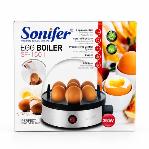 Sonifer Cuiseur à Œufs Électrique SF-1501  Capacité 7 Œufs