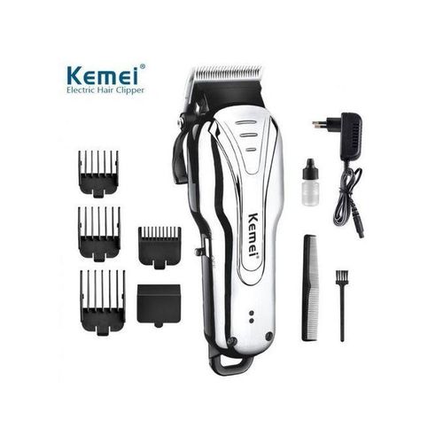 product_image_name-Kemei-Tondeuse Electrique Rechargeable Cheveux Et Barbe - Pour Hommes Et Enfants-1