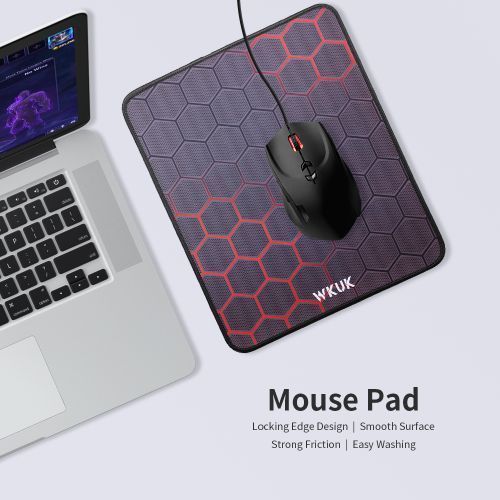 Generic Tapis de souris fluide et souple Noir Antidérapant carbon à prix  pas cher