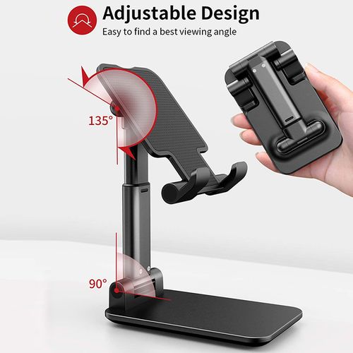 Support Téléphone/Tablette avec Hauteur et Angle Réglable