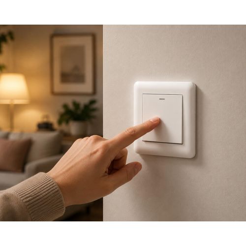Generic Interrupteur Mural Double – Design Moderne pour Installation Électrique - image 4