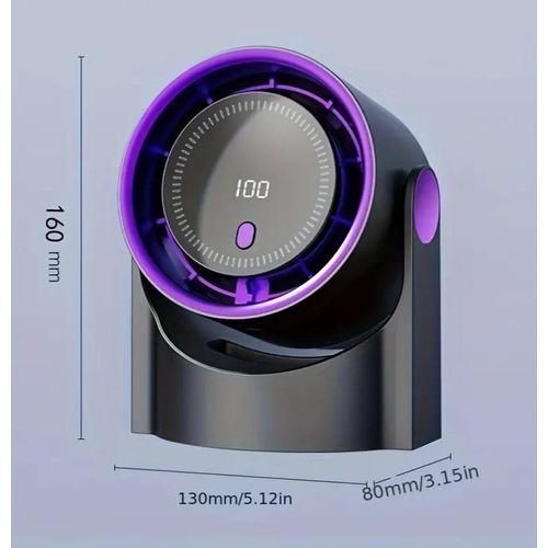 Generic Puissant mini ventilateur Rechargeable - image 3
