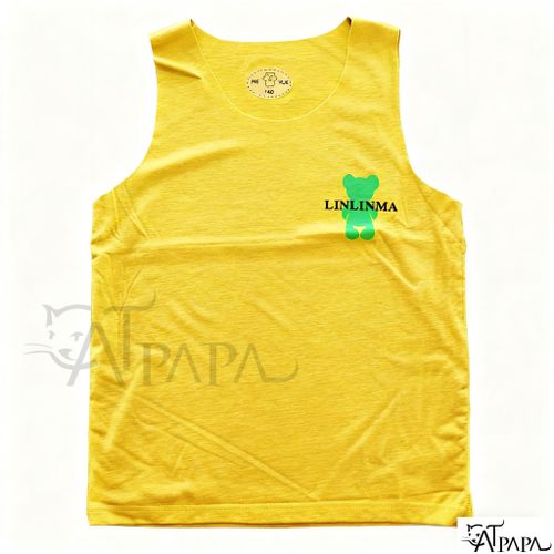 product_image_name-Catpapa-Débardeur pour enfants unisexe - T-shirt sans manches 100% coton pour 90-180cm Doux et respirant pour l'été-1