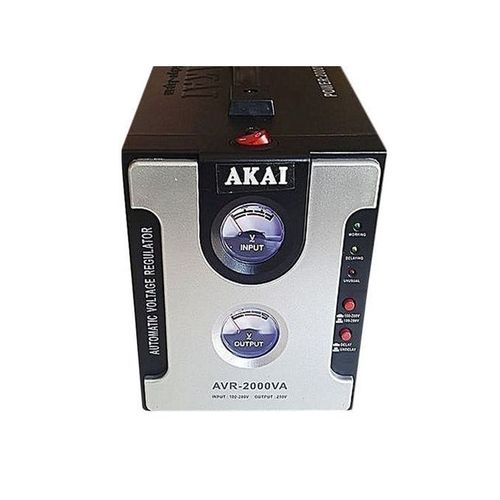 product_image_name-AKAI-Stabilisateur De Tension Haute Precision - 2000 V - Blanc/Noir-1