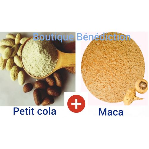 Generic Kit De 2 Poudres : Petit Cola + Maca / 50g × 2 - Prix pas cher