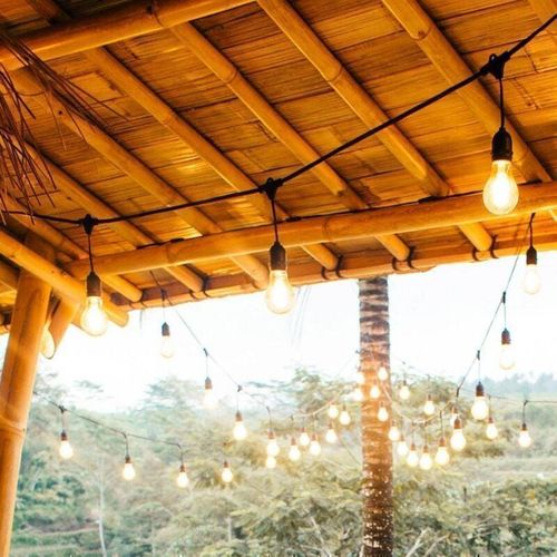 product_image_name-Generic-Guirlande D'Extérieure Décoratif Maquis, Plein Air 10m Avec 6 Ampoules à Filament LED E27 2700K-7