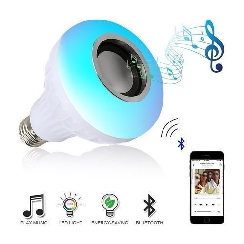 Generic Ampoule Veilleuse Led Bluetooth Avec Haut-parleur MP3