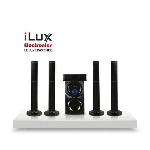 product_image_name-Ilux-Home Cinéma 5.1 - ILTS-530 - Bluetooth - USB - Carte Mémoire - Noir-1