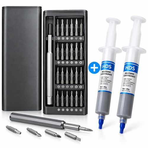 Generic Pack Kit Tournevis de Précision + Pâte Thermique