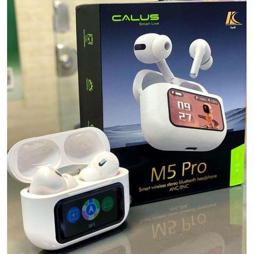 product_image_name-Generic-CALUS Écouteurs Bluetooth M5 Pro Bonne Qualité Blanc - Réduction Bruit - Bonne Qualité Sonores-2